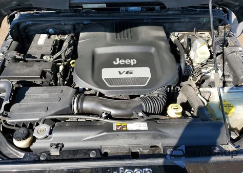 2014 Jeep Wrangler Unlimited Sahara z USA, uszkodzony, nr VIN 1C4BJWEG1EL210563